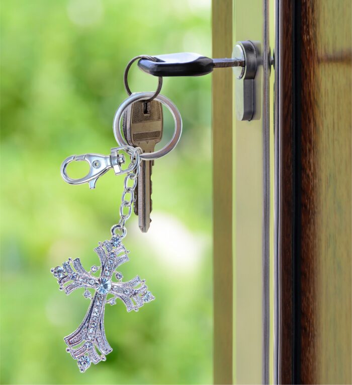 Fleur De Lis Cross - Sparkling Charms - Image 8