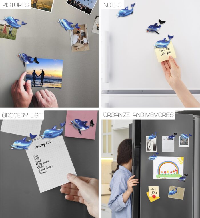 Bobble Magnet Dolphin - Image 3