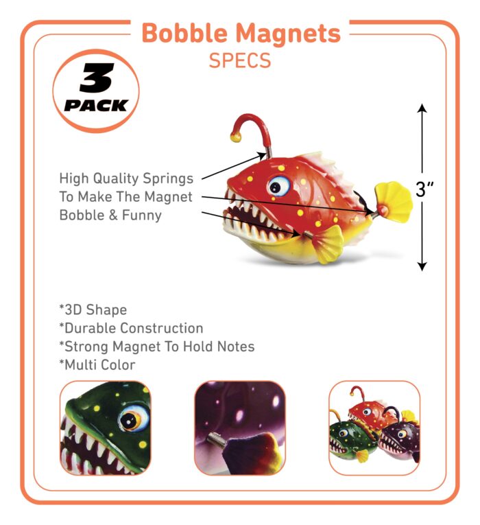 Angler Fish - Bobble Magnet - Image 2