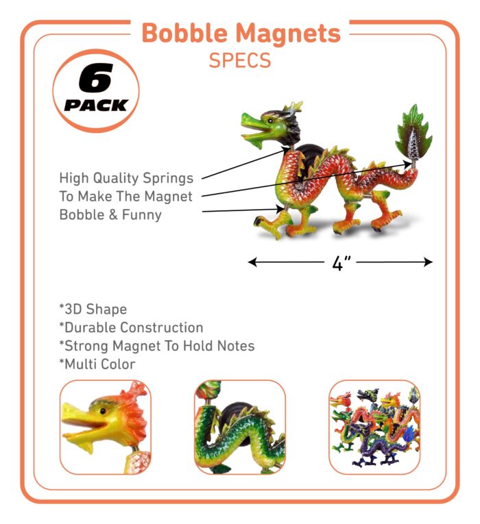 Dragon - Bobble Magnet - Image 2