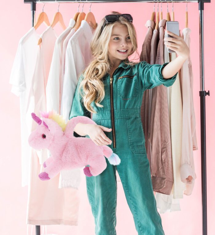 Unicorn - Super-Soft Plush Hand Bag - Image 6