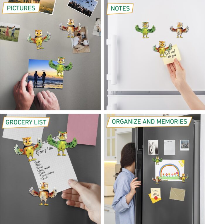 Owl - Bobble Magnet - Image 3