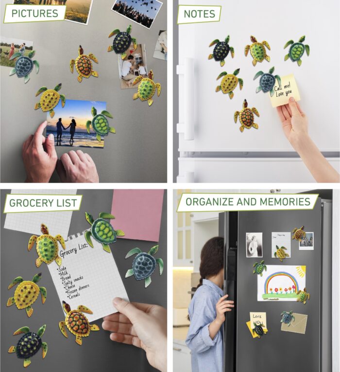 Reef Sea Turtle - Bobble Magnet - Image 3