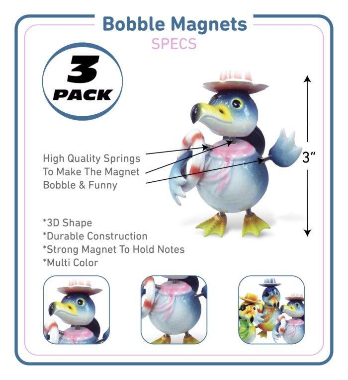 Seagull - Bobble Magnet - Image 2