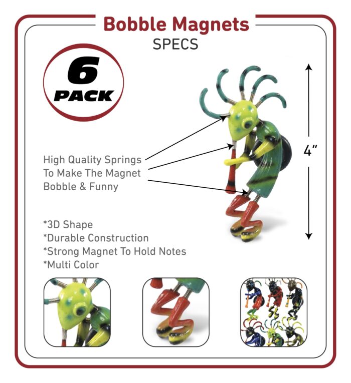 Kokopelli - Bobble Magnet - Image 2