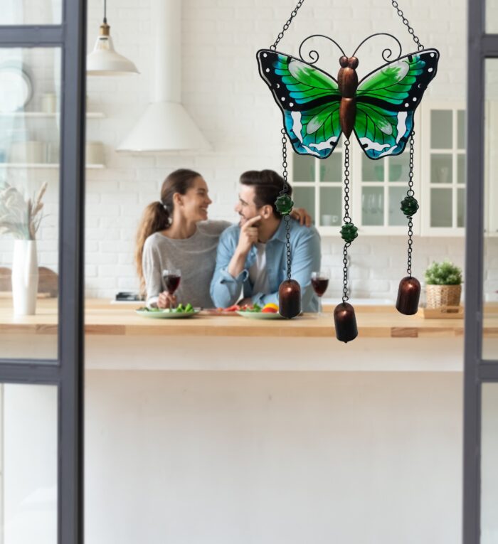Green Butterfly - Wind Chime - Image 5