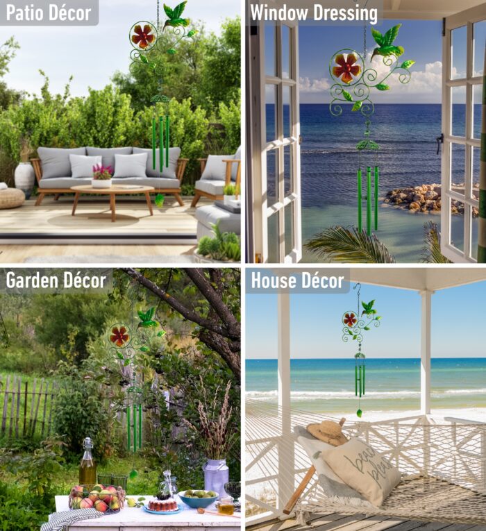 Garden Hummingbird - Wind Chime - Image 3