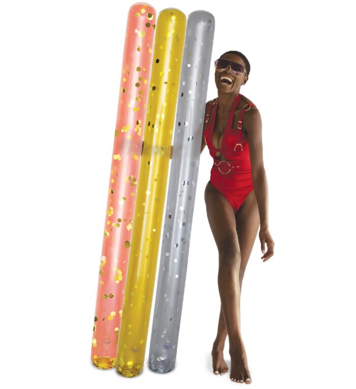 74" Assorted Color Noodle - Set Of 3 - Poza