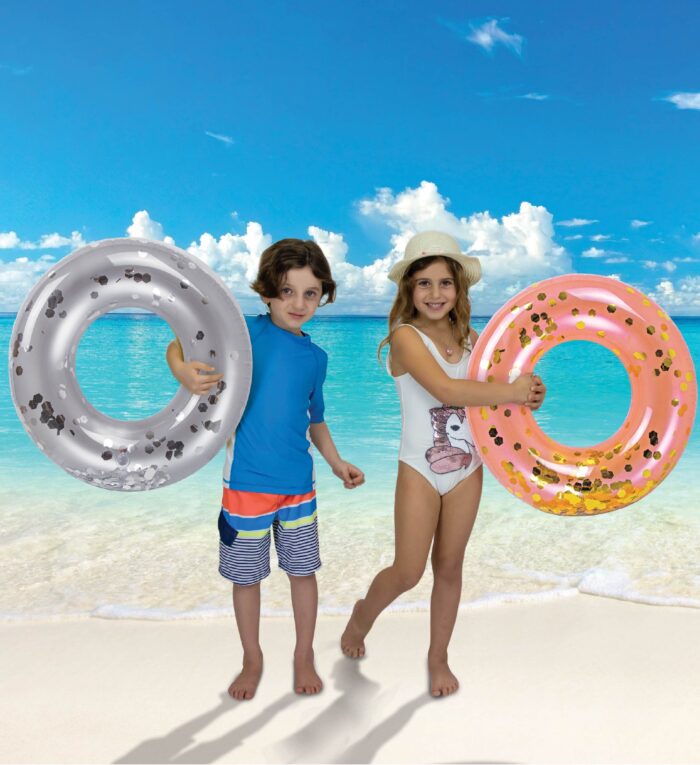 Kids Assorted Pool Tube - Set Of 4 - Poza - Image 4