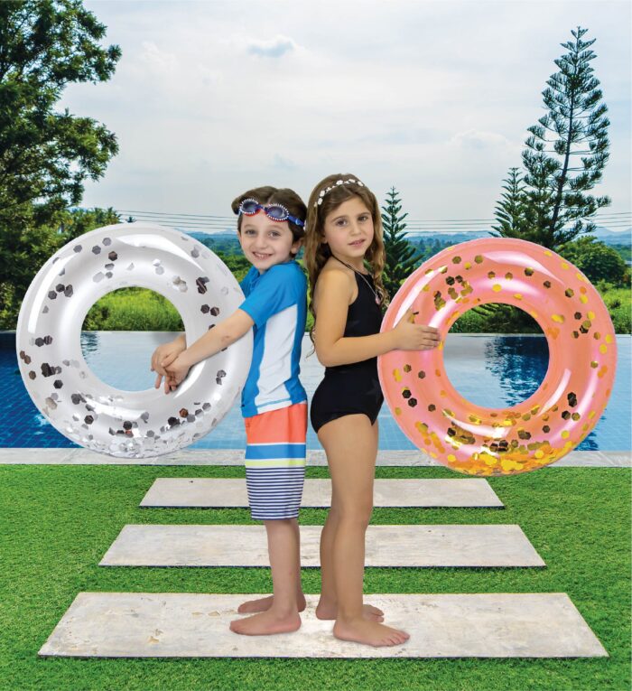 Kids Assorted Pool Tube - Set Of 4 - Poza - Image 5
