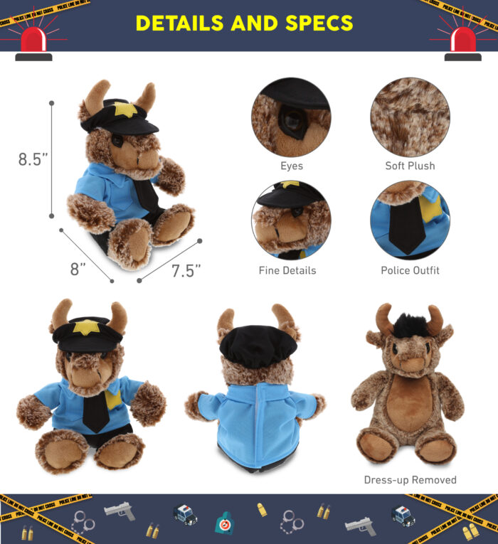 Sitting Buffalo - Super Soft Plush - Image 2