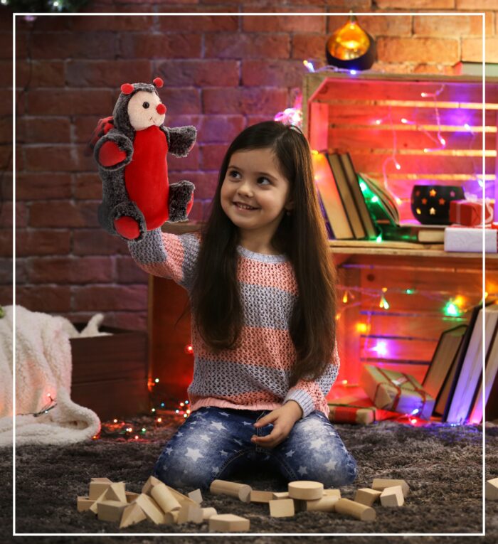 Ladybug - Super Soft Plush Hand Puppet - Image 4