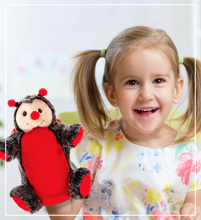 Ladybug - Super Soft Plush Hand Puppet - Image 5