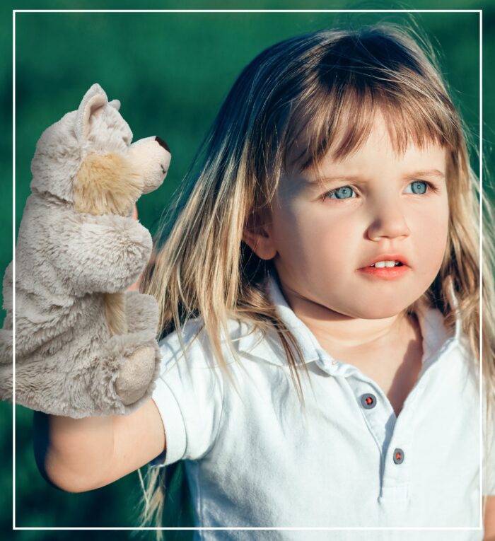 Wolf - Super Soft Plush Hand Puppet - Image 7