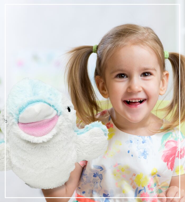 Dolphin - Super Soft Plush Hand Puppet - Image 5