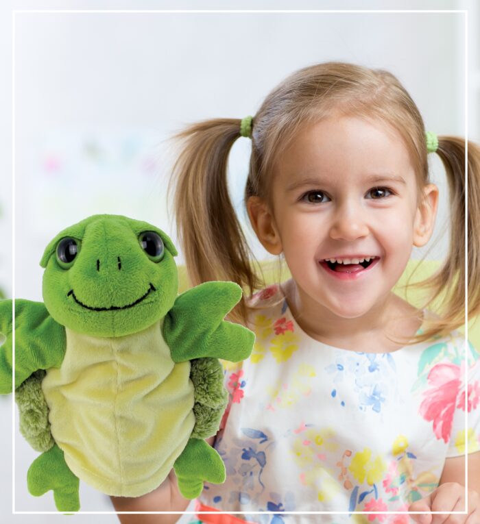Sea Turtle - Super Soft Plush Hand Puppet - Image 5