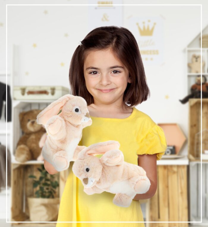 Rabbit - Super Soft Plush Hand Puppet - Image 6