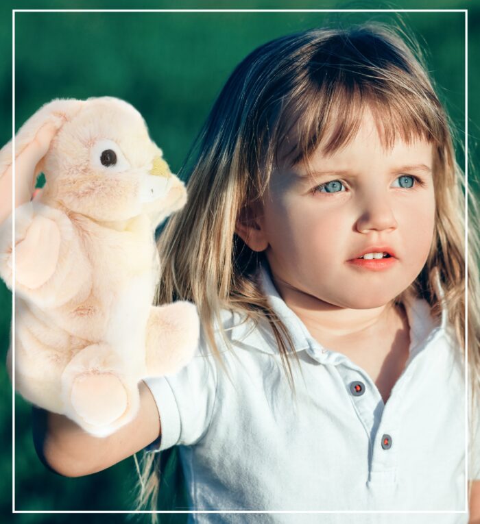 Rabbit - Super Soft Plush Hand Puppet - Image 7