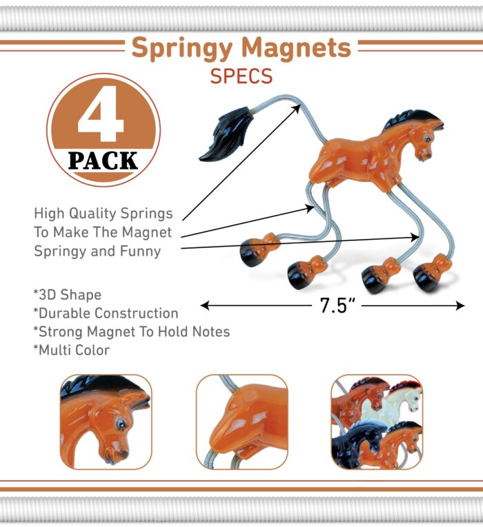 Horse - Springy Magnet - Image 2