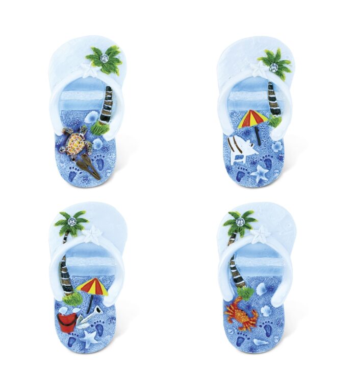 Flip Flop - Blue Sand Magnets
