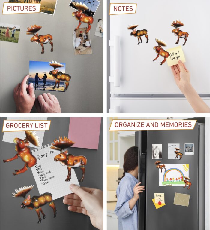 Wild Moose - Bobble Magnet - Image 3
