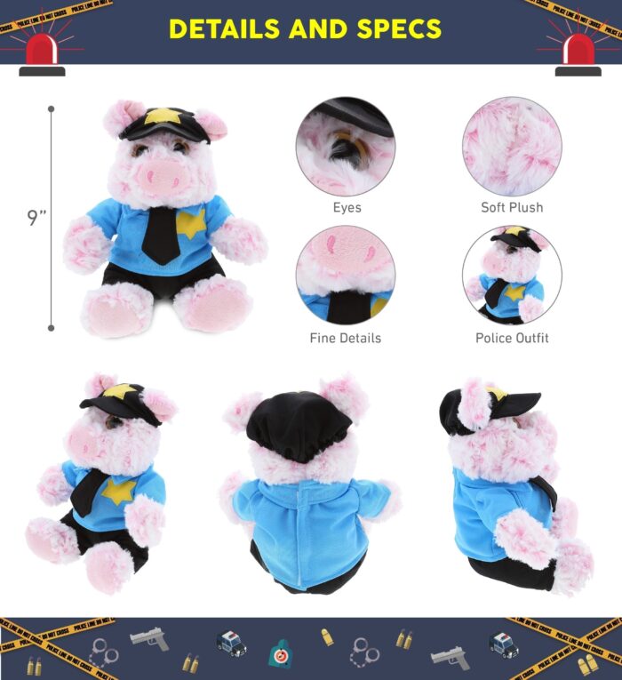Sitting Pig - Super-Soft Plush - Image 2