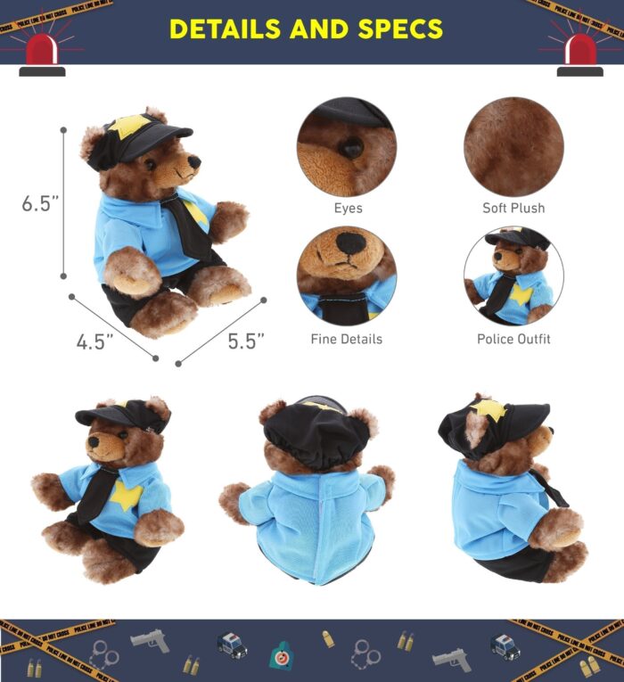 Cute Sitting Grizzly - Super Soft Plush - Image 2
