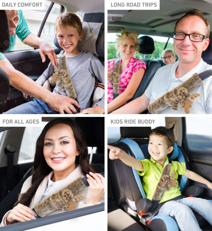 Moose - Super-Soft Plush Safety Belt - Image 3