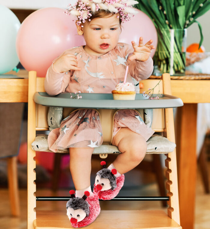Ladybug - Super Soft Plush Baby Shoes - Image 6