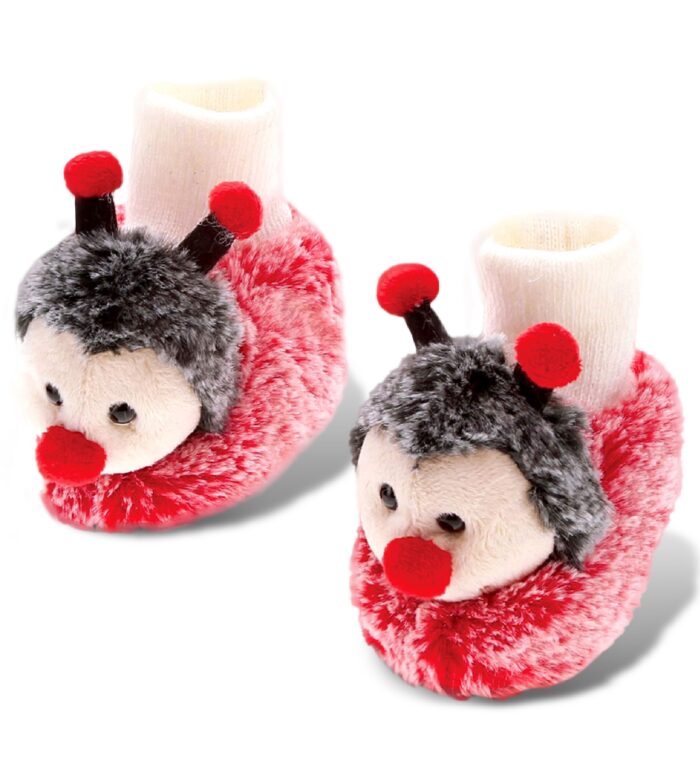 Ladybug - Super Soft Plush Baby Shoes