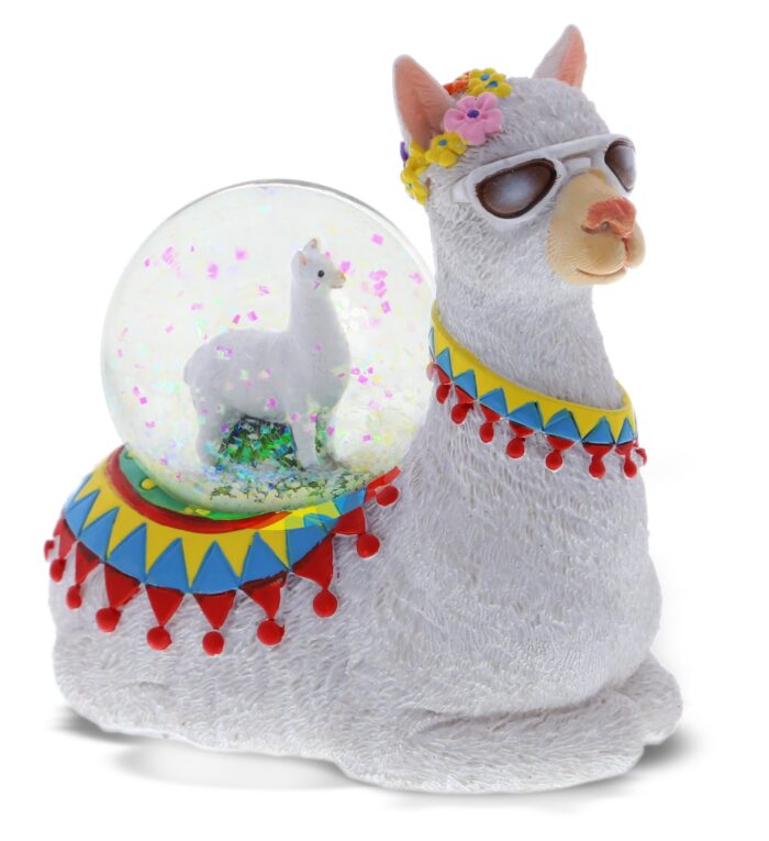 Llama (45Mm) - Snow Globe