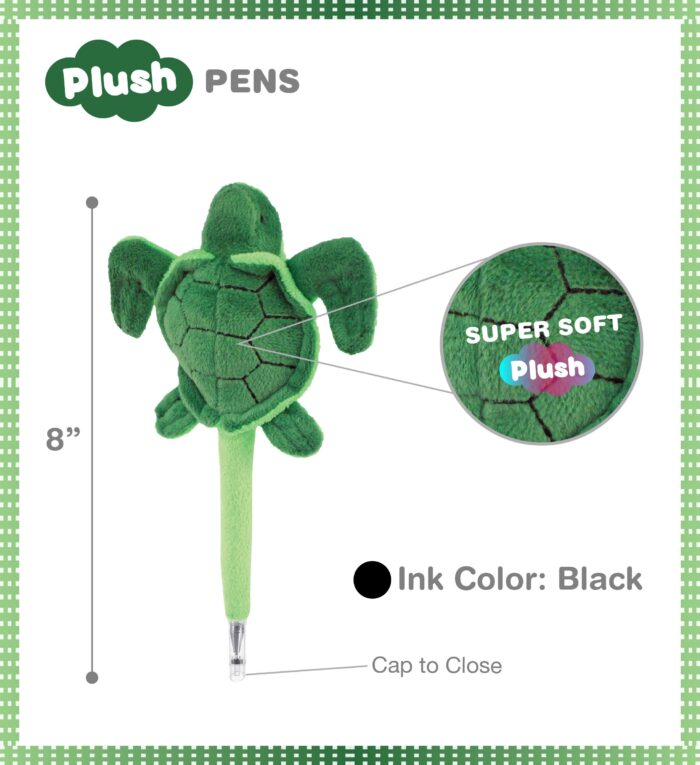 Sea Turtle - Plush Pen - Image 2