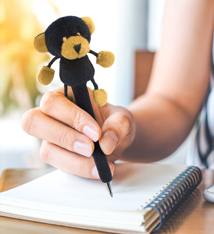 Black Bear - Plush Pen - Image 6