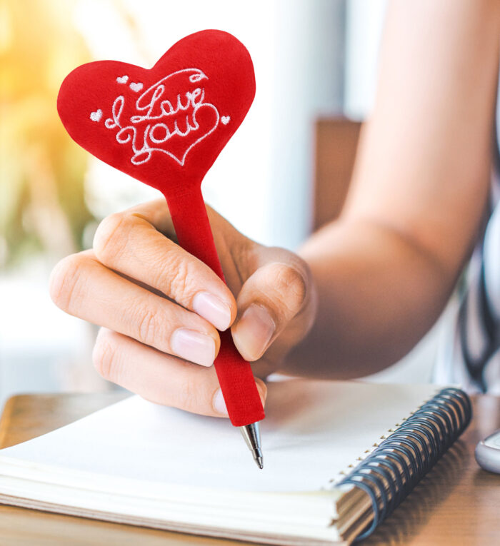 I Love You Red Heart - Plush Pen - Image 6