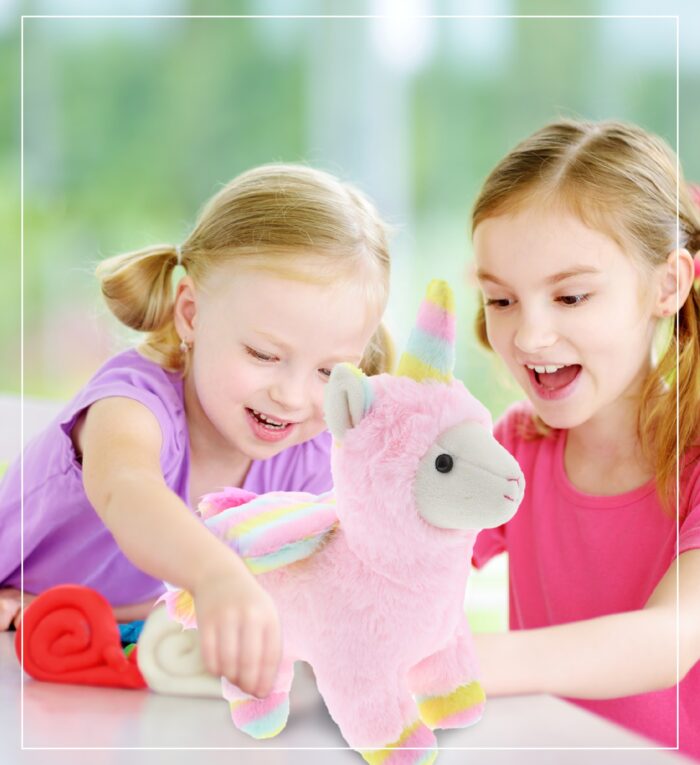 Pink Flying Llamacorn - Super Soft Plush - Image 6
