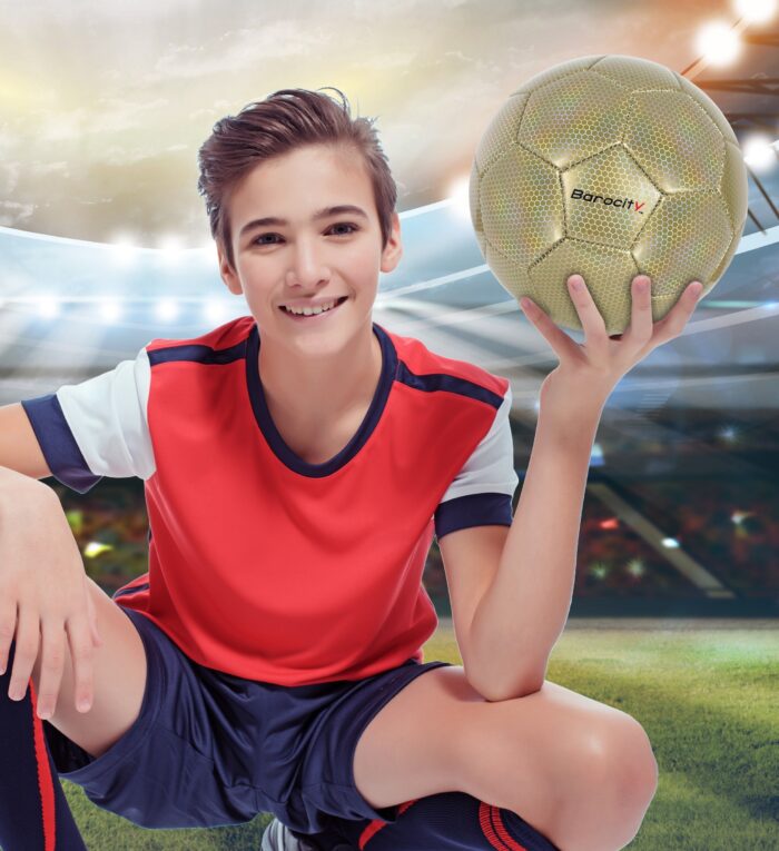 Gold Modern Pattern - Size 5 - Soccer Ball - Image 5