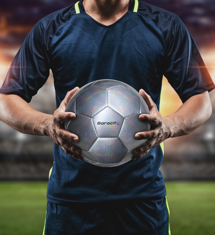 Silver Modern Pattern - Size 5 - Soccer Ball - Image 4