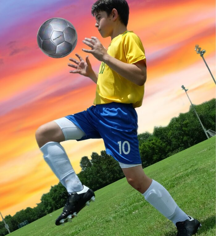Silver Modern Pattern - Size 5 - Soccer Ball - Image 7