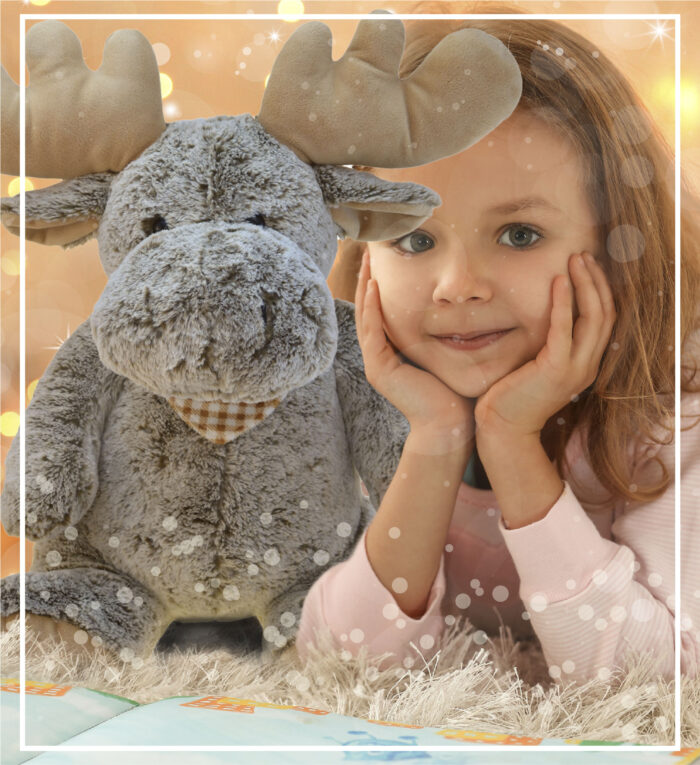 Sitting Moose Xl - Super-Soft Plush - Image 5