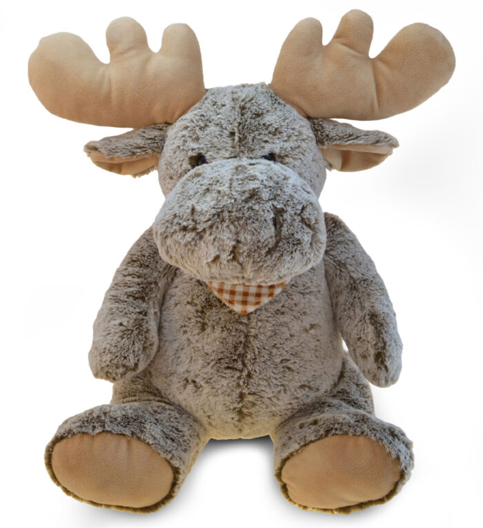Sitting Moose Xl - Super-Soft Plush