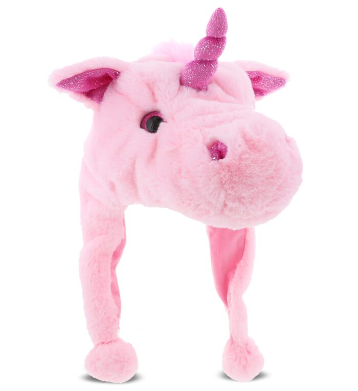 Pink Unicorn - Super Soft Plush Hat