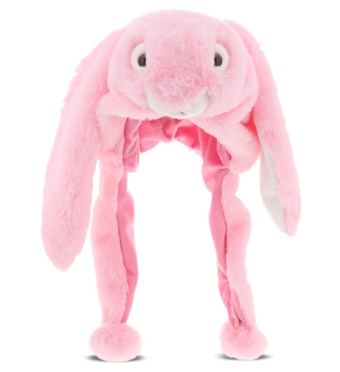 Pink Bunny - Super Soft Plush Hat