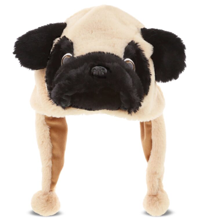 Pug Dog - Super Soft Plush Hat