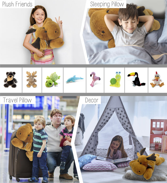 XL Moose - Stylish Plush Pillow - Image 4
