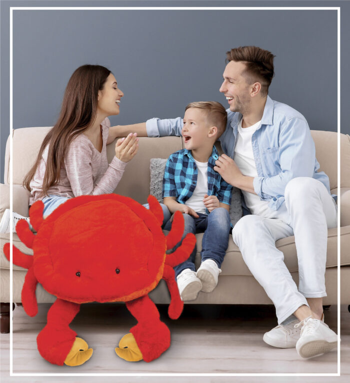 Xl Crab - Stylish Plush Pillow - Image 5