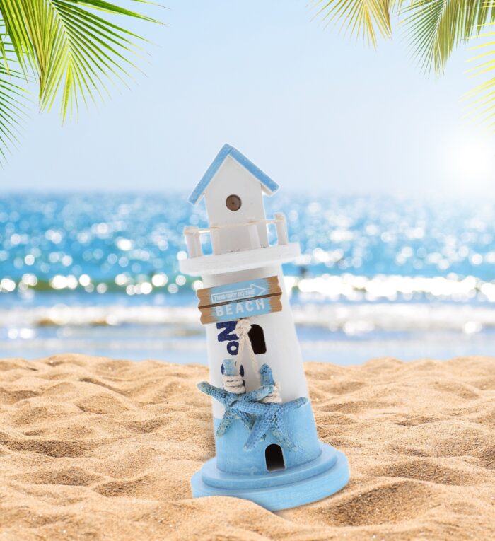 Blue Mist Lighthouse - Nautical Decor - Image 5