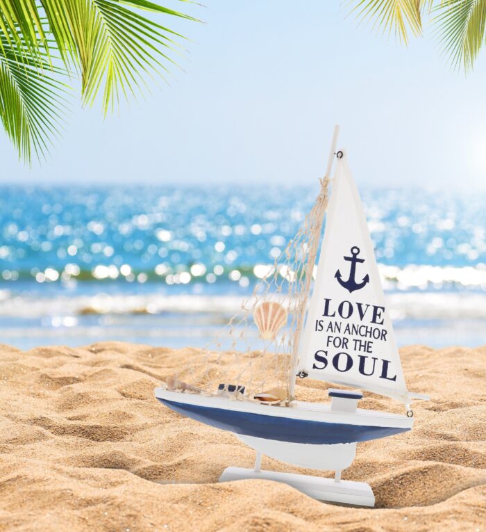 Ocean Blue Sailboat - Nautical Decor - Image 5