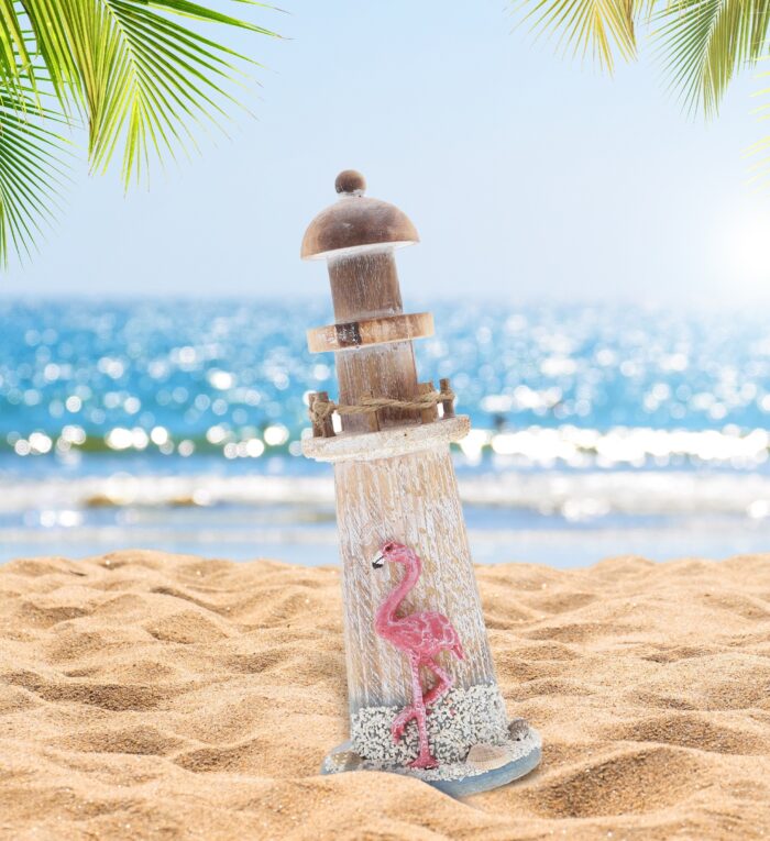 Flamingo Beach Lighthouse - Nautical Decor - Image 5