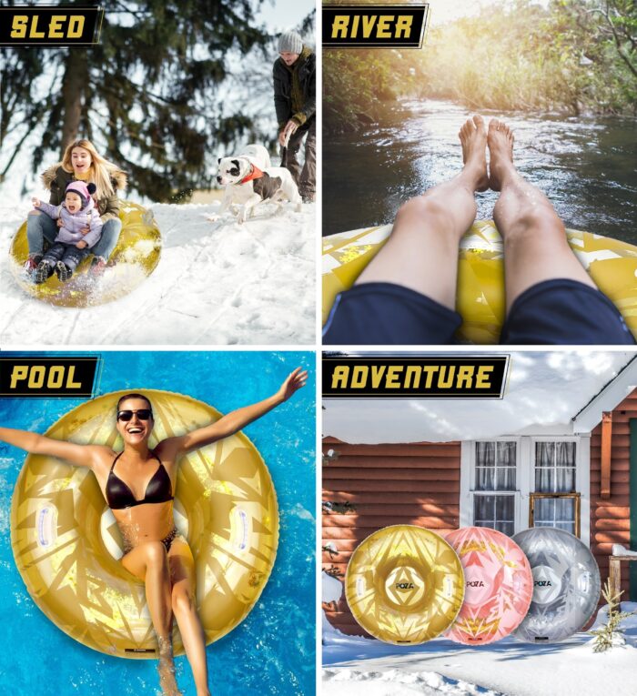 Gold Snow Tube - Poza - Image 4