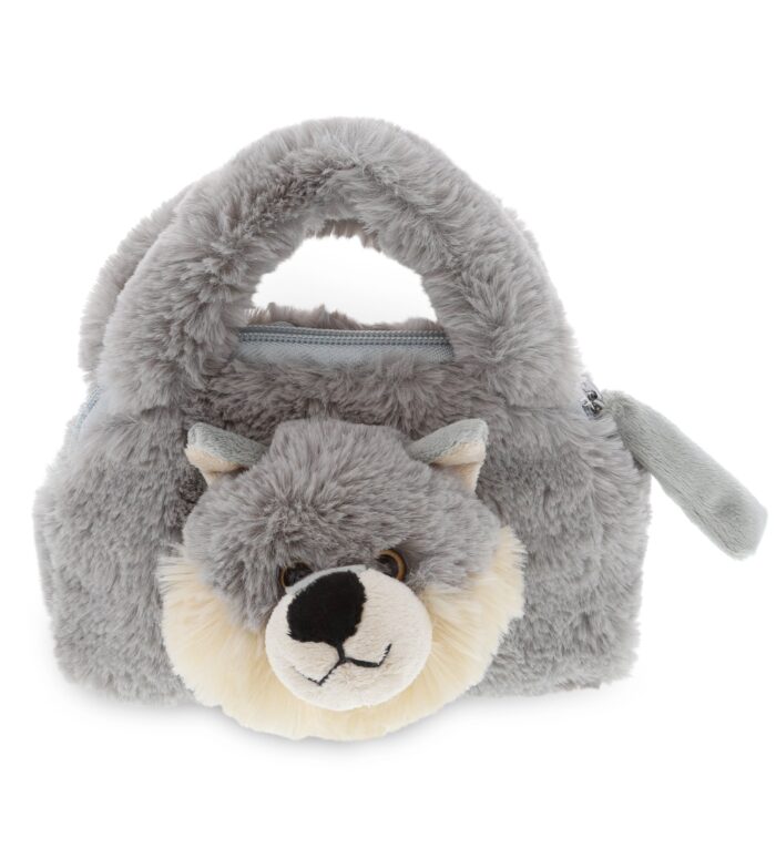 Wolf - Super-Soft Plush Hand Bag